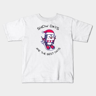 Snow Days Kids T-Shirt